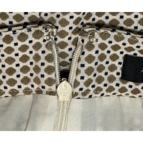 Ann Taylor Pencil Midi Skirt Geometric Print Polyester Blend Women Size 00-READ - Picture 15 of 16